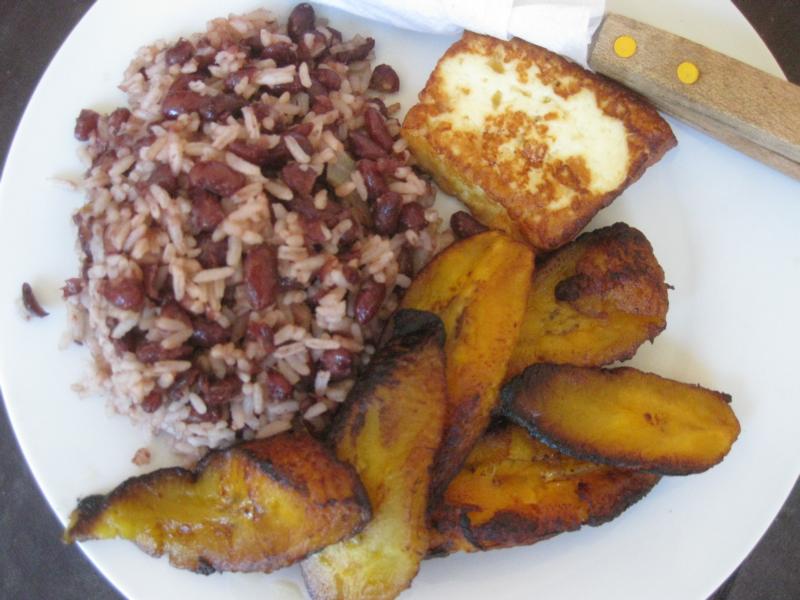 You  better like rice & beans and fried bananas if you spend any time in Nicaragua...