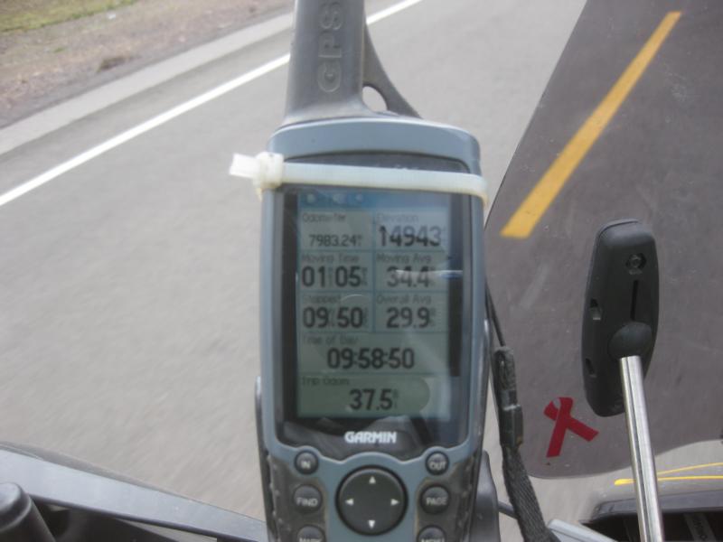 Riding from paracas (Sea Level) to Cusco (8,000 ft) I crossed the Andes, and almost reached 15,000 feet on the DR650